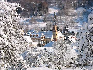 Eine märchenhafte Winterlandschaft