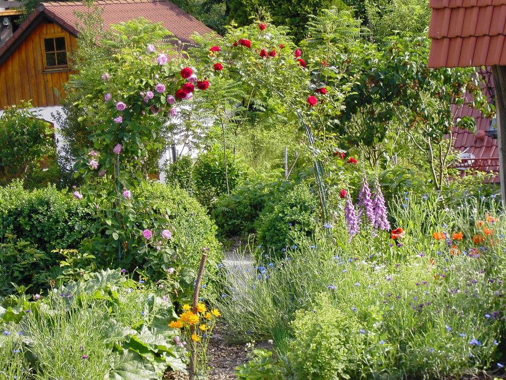Eingang zum Bauerngarten