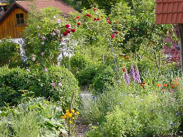 Eingang zum Bauerngarten
